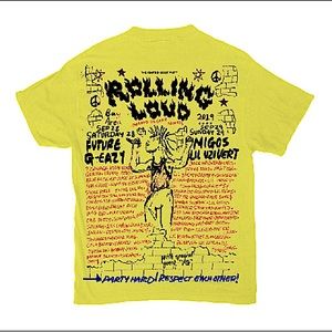 NWT Rolling Loud Party Hard Oakland T-shirt